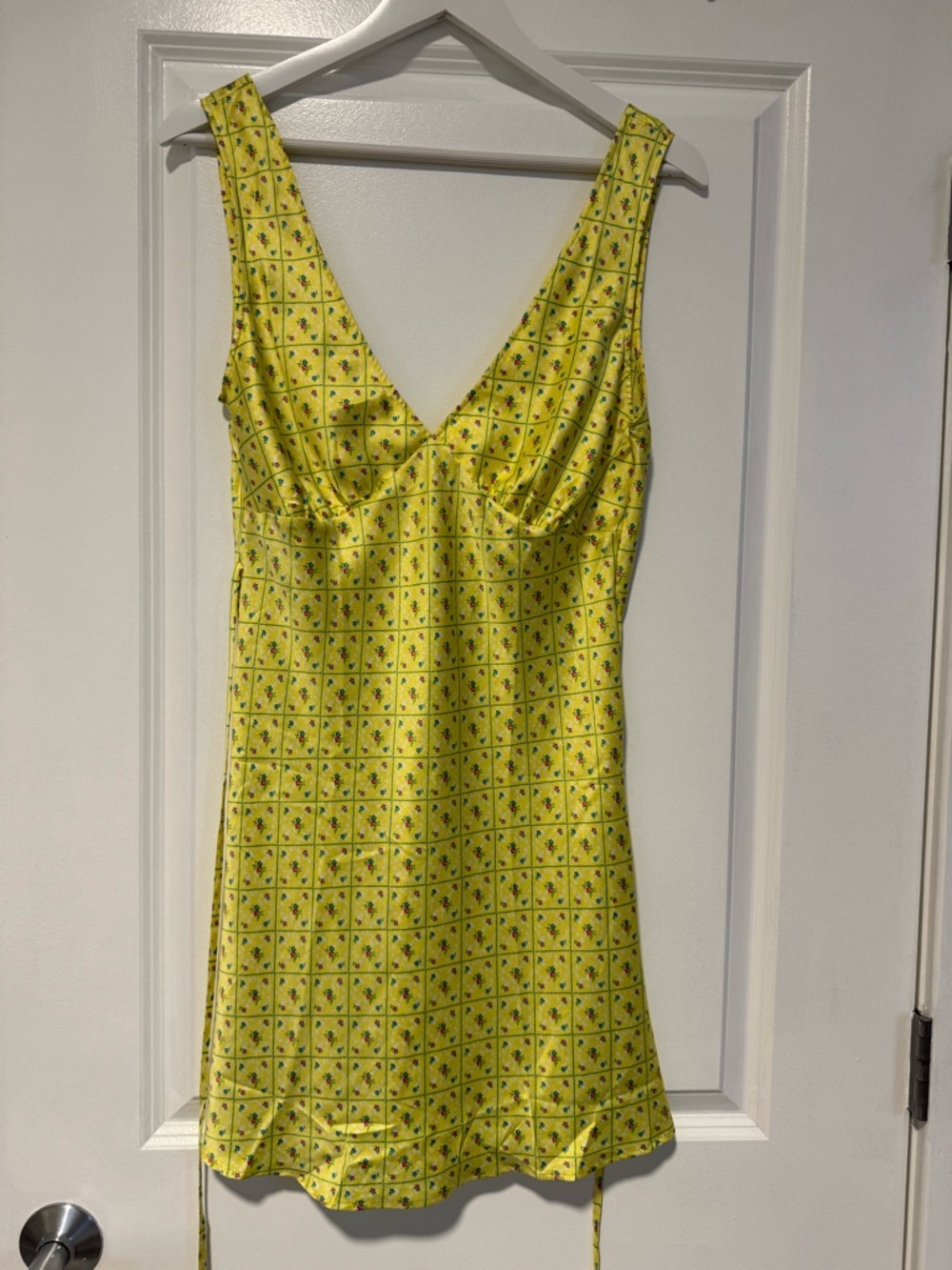 Frankie’s Bikini x PINK Floral Slip Dress